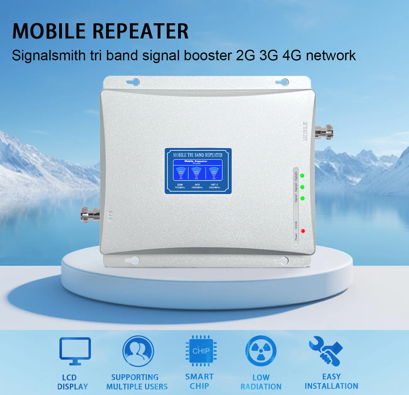 High Quality Mobile Repeater Cellular Amplifier Repeater 4g Signal ...