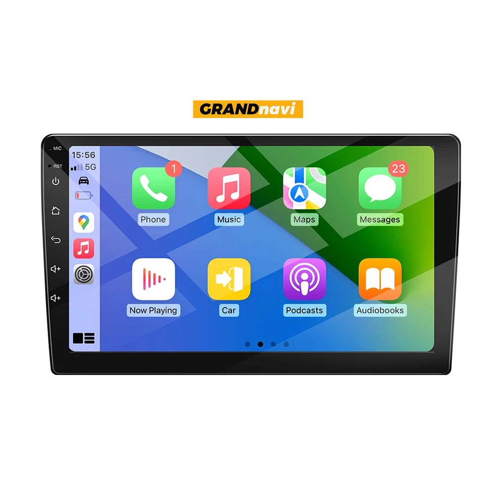 GRANDnavi 9 Inch Touch Screen Android GPS Navigation System Android Car Stereo Multimedia Car DVD Player for Car Radio Pioneer