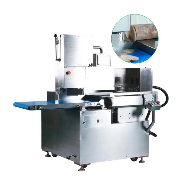 Automatic Cow Head Tail Rib Bone Band Saw Cutting Machine for Frozen Meat Bone