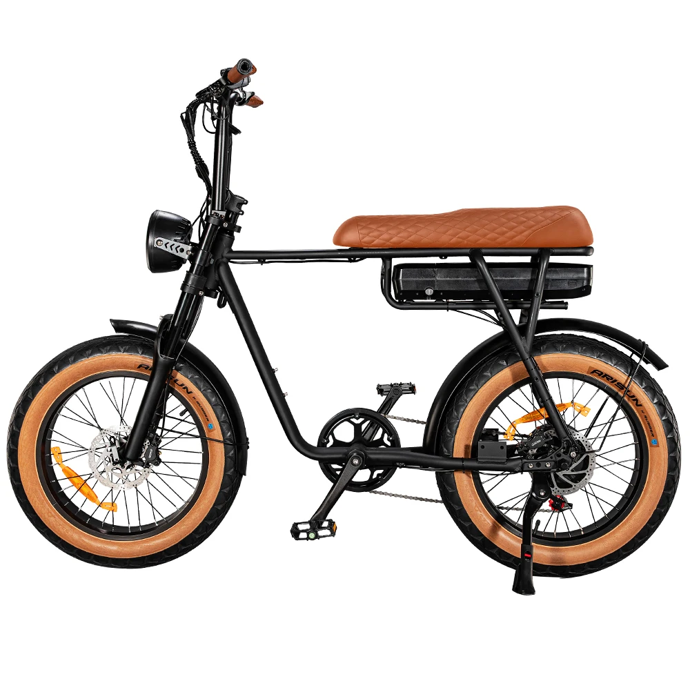 7Go EB4 EB2 NL  Regulation  Eu Warehouse Electric Bike  20inch Fat Tire E-bike 250w  Bicycle 25km/h Top Speed Adult Fatbike