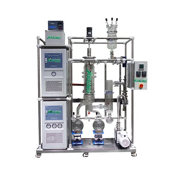 C B D Oil Short Path Fractional Molecular Distillation Apparatus manufacture