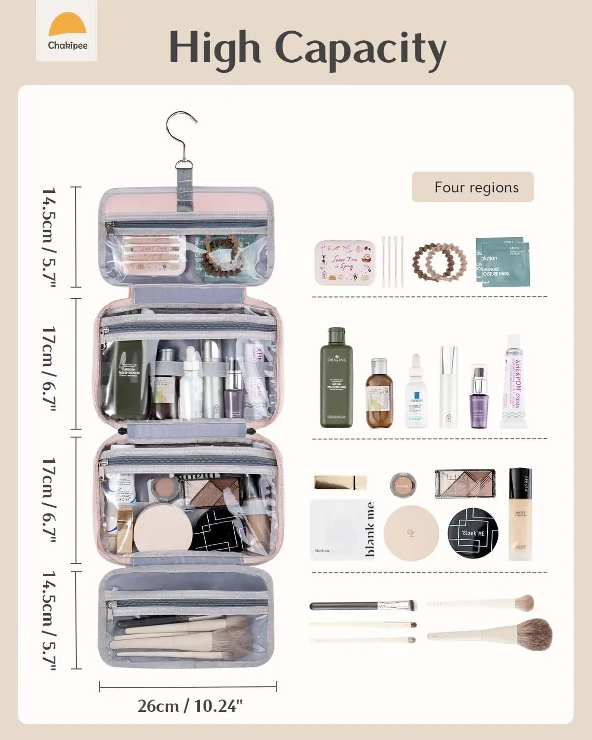 Waterproof Makeup Bag