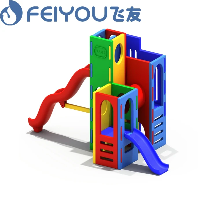 Kid plastic playhouse slide  toys indoor outdoor games funtional LLDPE material products