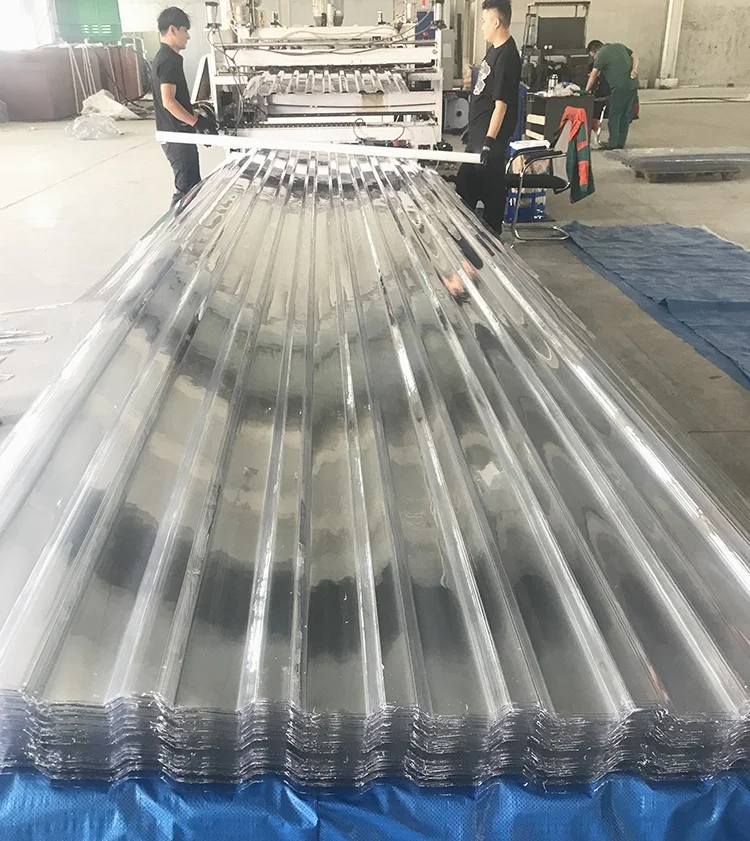 פלסט 1060 T Type לוחות גג פלסטיים לוחות גג פוליקרבונט חלקים קורוגטד Panels Policarbonato מסין