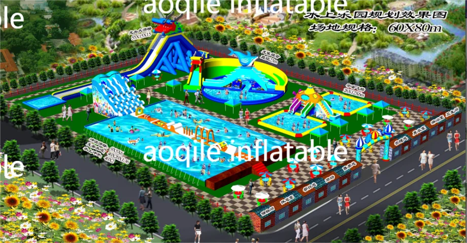 Piscina rectangular comercial para parque de atracciones con marco grande de metal para exteriores con sistema de filtración