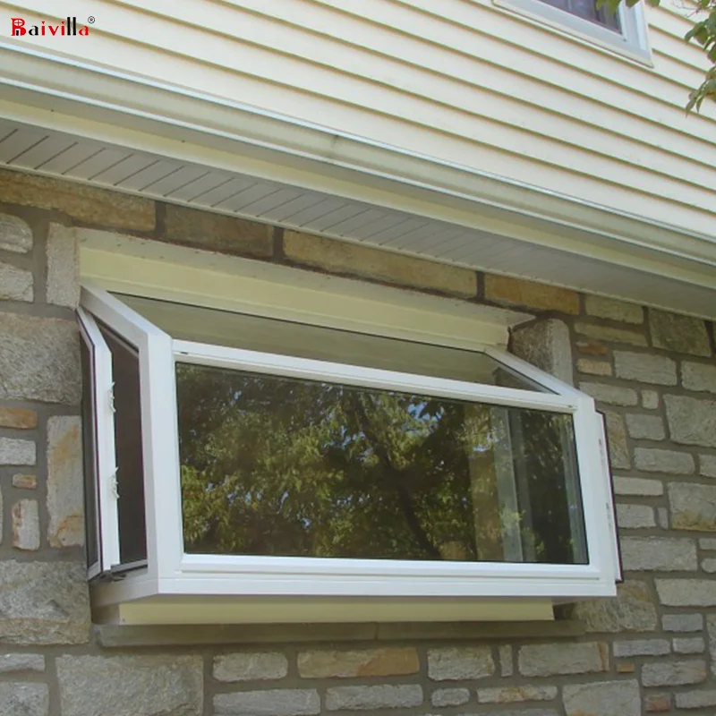 China Factory Aluminum Doors and Windows Waterproof Garden Window Double Tempered Glass Window