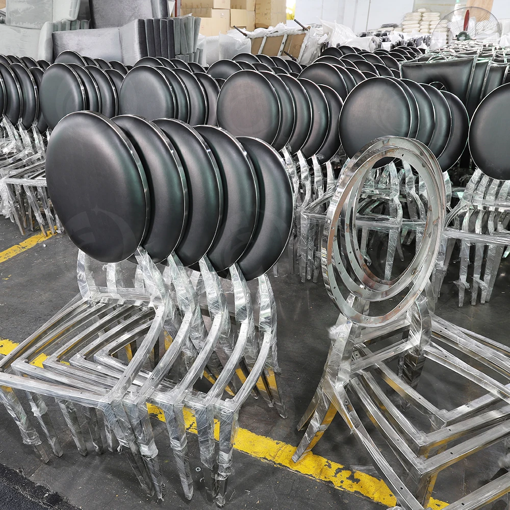 Wholesale Furniture Party Chairs Event Wedding Gold Stainless Steel