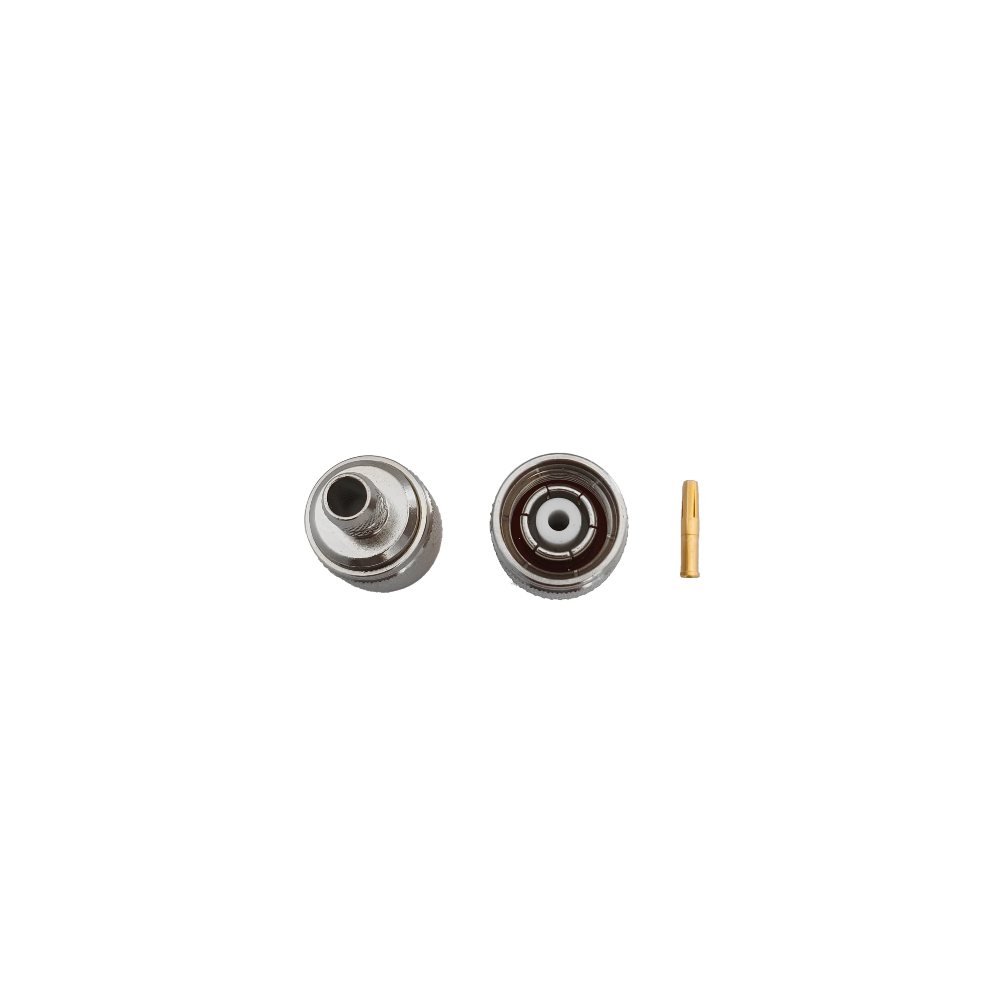 product wholesale factory rp tnc c j4 coaxial connector brass rp tnc connector male for rg59-3
