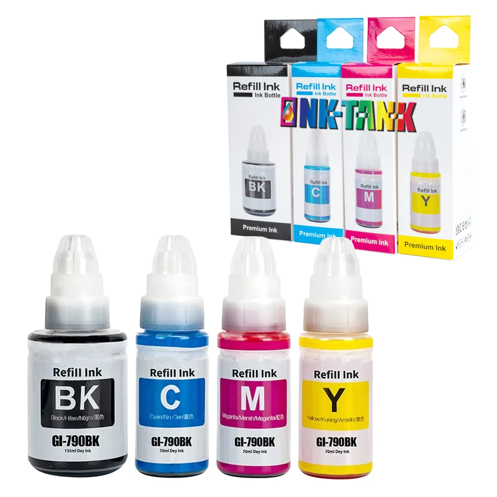 INK-TANK C-GI790 Premium Color Compatible Ink for Canon
