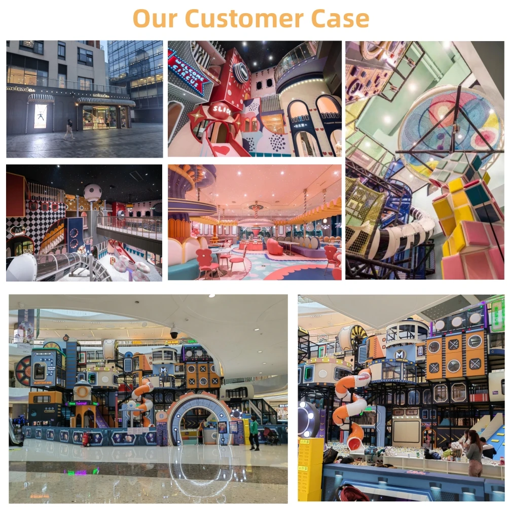 Funcore Collage Wholesale Commercial Kindergarten Indoor Equipment Slide Combination ...
