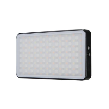 Portable Rechargeable RGB LED Pixel Panel Light Cold Shoe Mount DSLR Camera Video Lighting for Photography & Makeup Use detail image