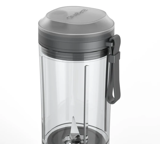 Portable Cordless USB Power Source Personal Blender 18 oz Container Slow Juicer Milkshakes Smoothies Household Car Use English
