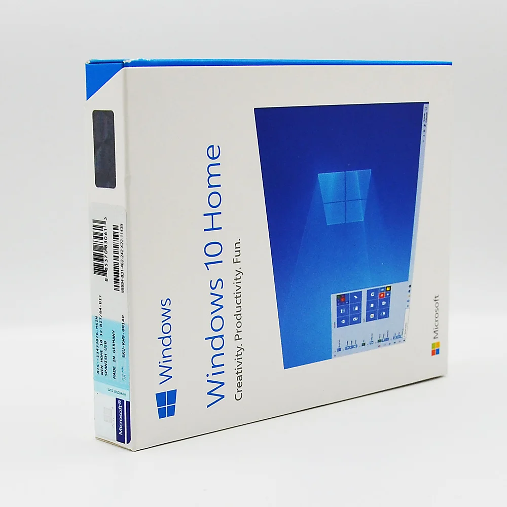 GEWINN 10 Hauptbetriebssystem-Verkaufs-Software kleindes pakets des Software-Microsoft Windows-10 Hauptheiße