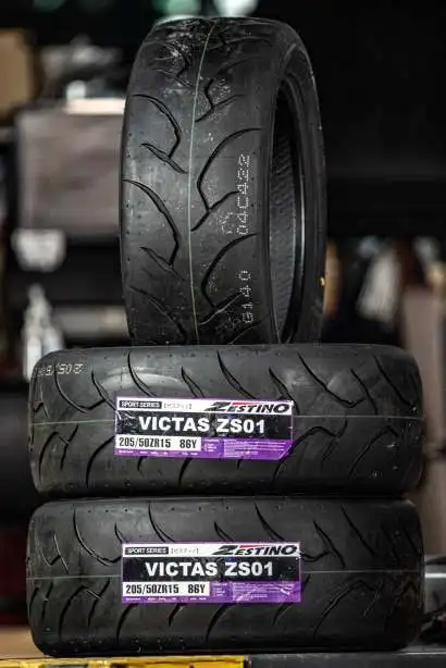 245/45R15 Track Day Drag Racing Tire Zestino Japan Brand Full Slick Racing Tire
