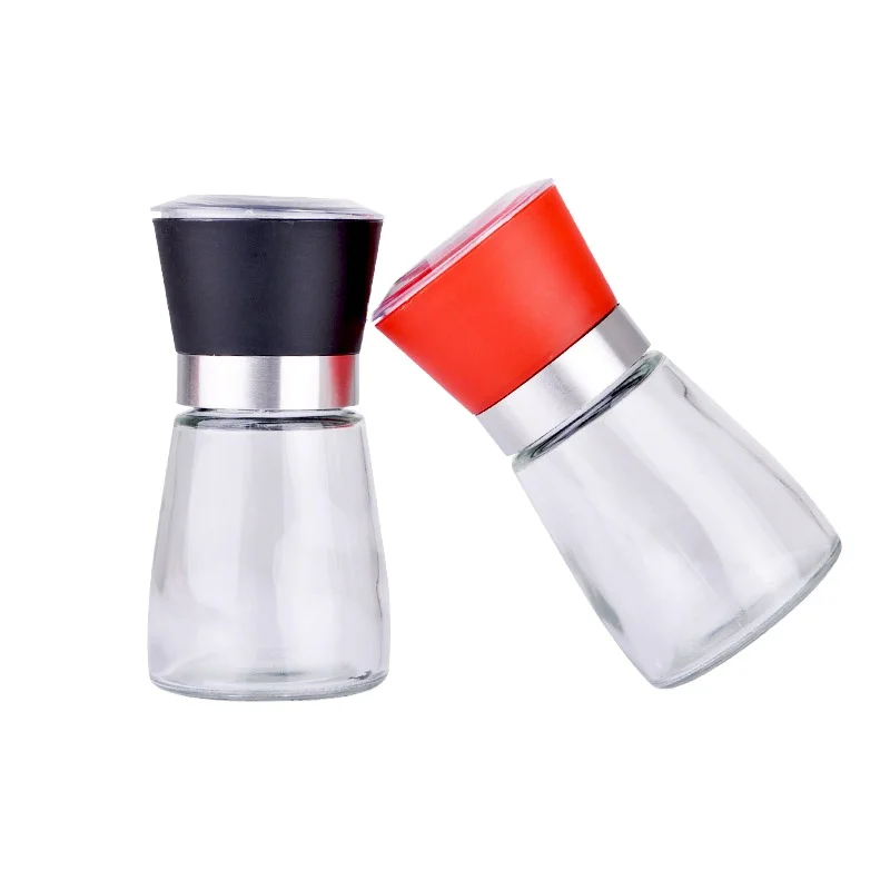 Pepper Spice Grinder With Adjustable Coarseness Manual Grinding Bottle