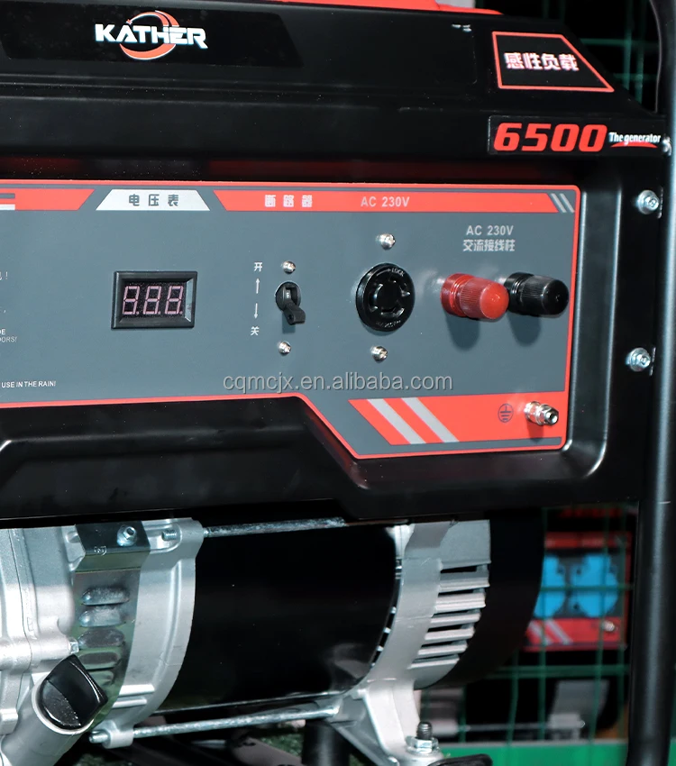 Hot Sale 5Kw 5Kva 5000W 8Kva 10kva Electricity Generation Generators Air Cooled 4 Stroke Gasoline Generators Parts Spare factory