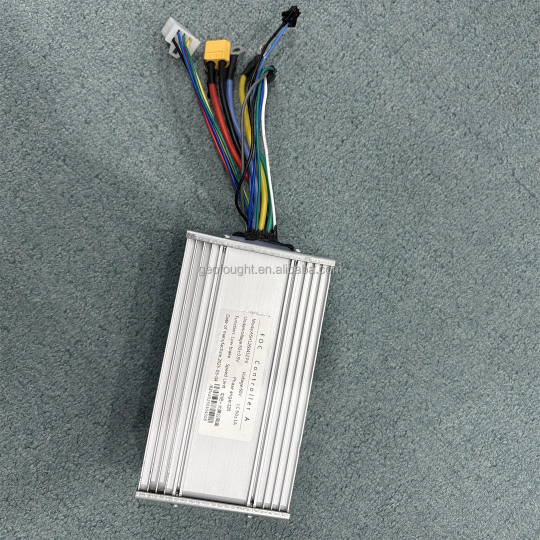 JB FOC 60V 50A Dual Motor Controller Brushless Motor With Hall ...