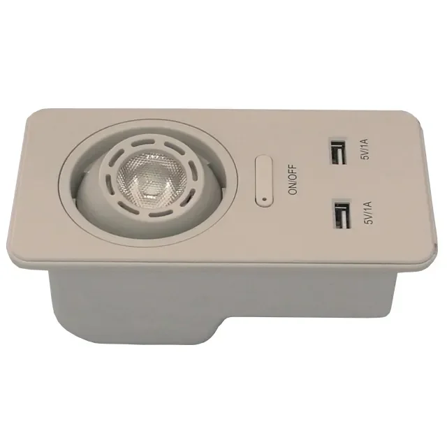Train or Passenger Coach Adjustable LED Reading Light