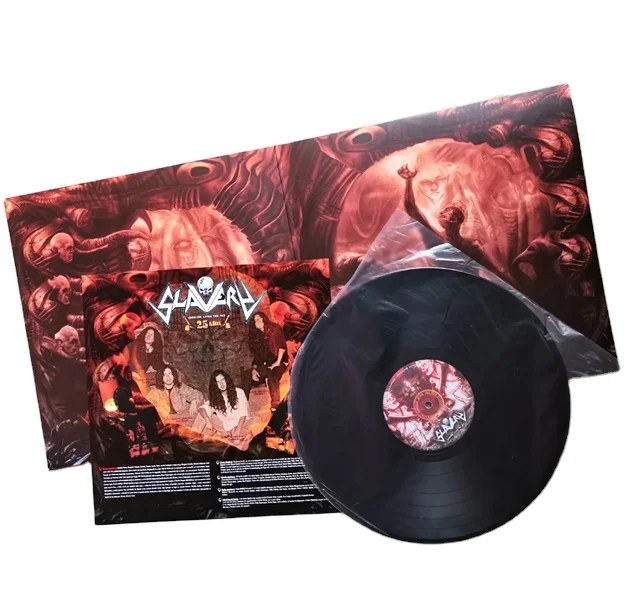 Custom Design Flat or Gate Fold Paper Cardboard Sleeve CD DVD Vinyl Record Packaging