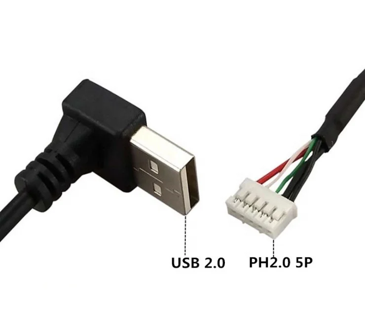 1.25mm Pitch 3-pin Cable Matching Pair — 40cm long — Molex PicoBlade Compatible