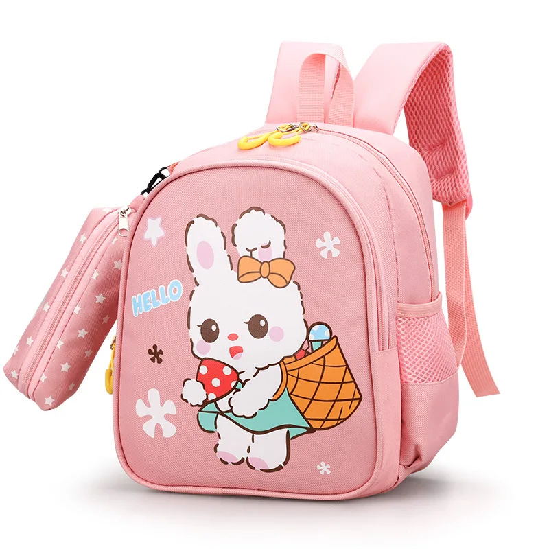 Children s schoolbags 3 6 years old middle and large class boys first grade girls princess trend backpack