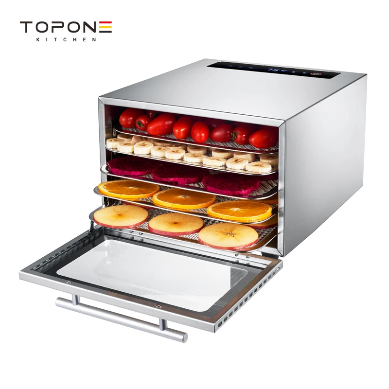 5 Trays Brand New Fruits Dehydrator Commercial Great Price Vegetable and Fruit Drying Machine With Digital Control - Image 2