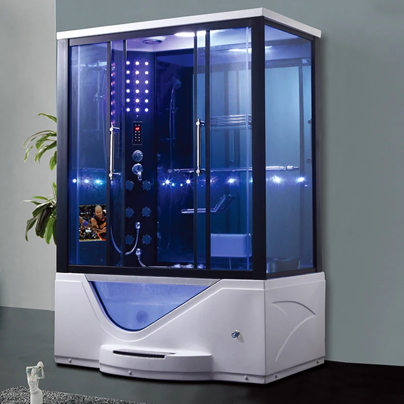 Luxurious Style Computerized Steam Cabinet Bath and Shower Combinations Room