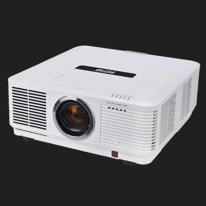 8000 lumens 3LCD display technology laser short throw professional engineering projector for 3D mapping projection in 4K HD