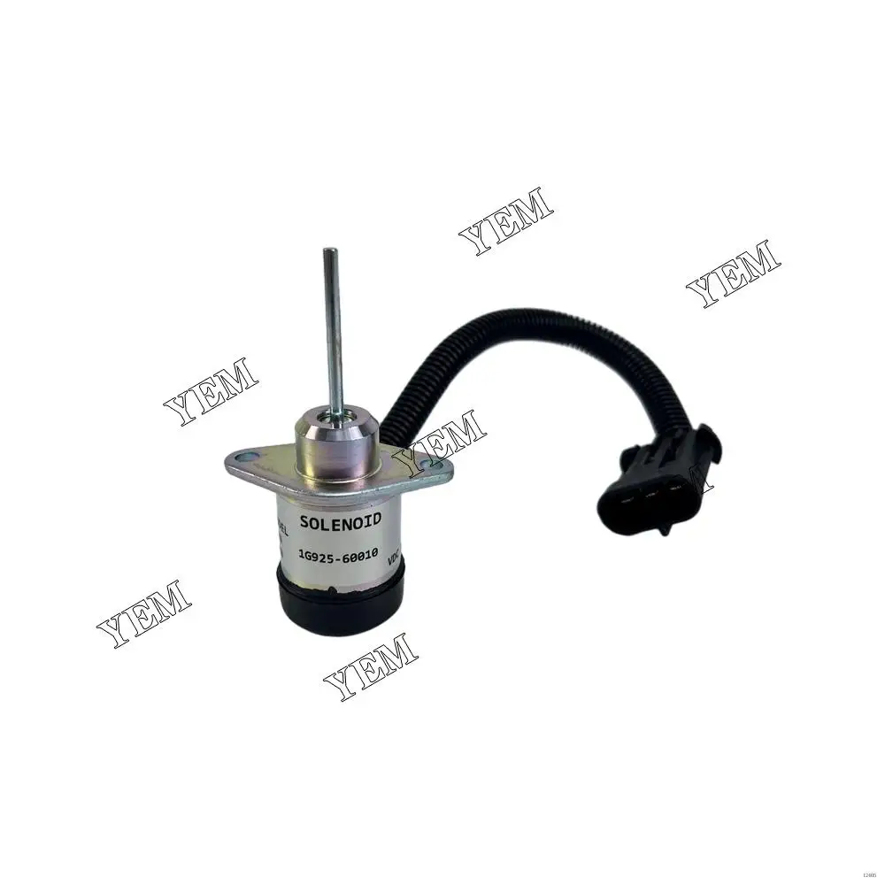 V2403 Solenoid Valve YK203-12V 1503ES-12A5UC4S 6684826 1G925-60011 for Kubota Spare Parts Construction Machinery Parts