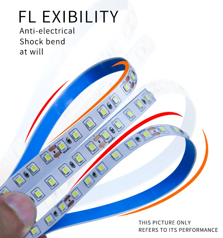 Led Strip 2835 Smd 5m 600 Leds Dc12v High Bright Flexible Led Rope