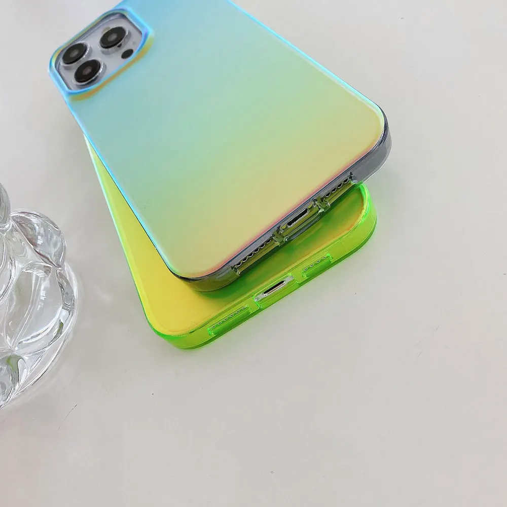 Frosted Phone Case For Iphone 15 14 13 12 11 Xr Xs Max Pro Plus Tpu Pc Colourful Covers Fluorescent Luxury Cell Sjk402 Laudtec manufacture