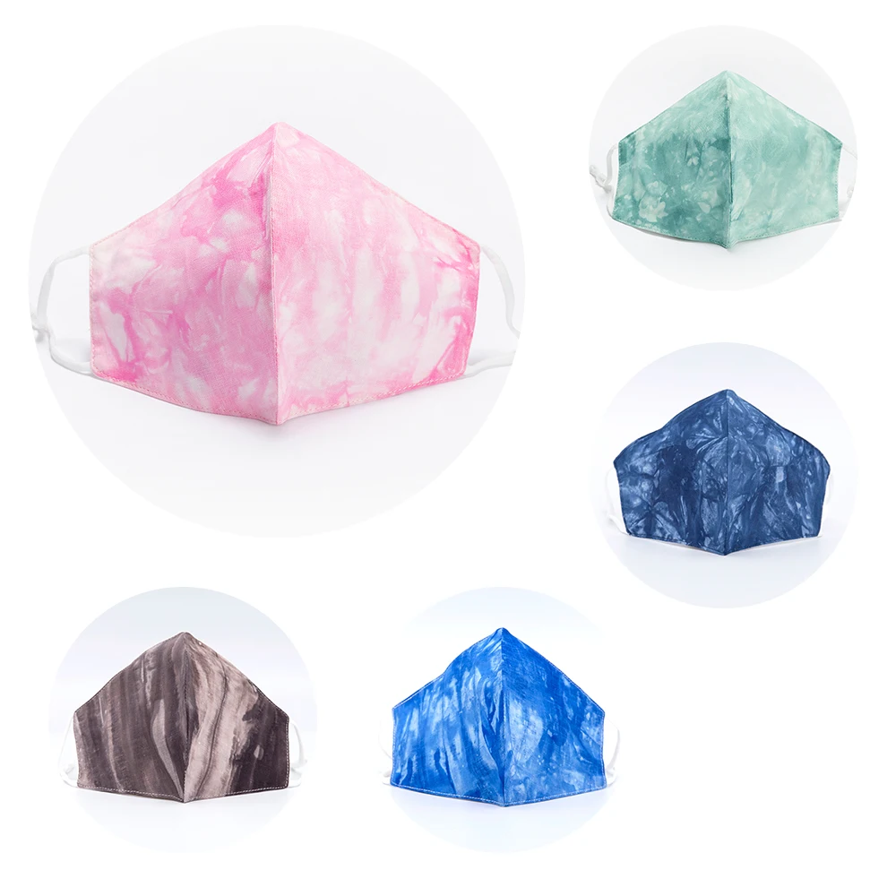 Лидер продаж Amazon, Высококачественная моющаяся многоразовая маска из вискозы и льна с фильтром в виде кольца безопасности