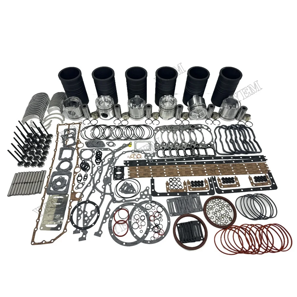 Overhaul Kit With Valves Fit for Mitsubishi S6A3 Engine 2