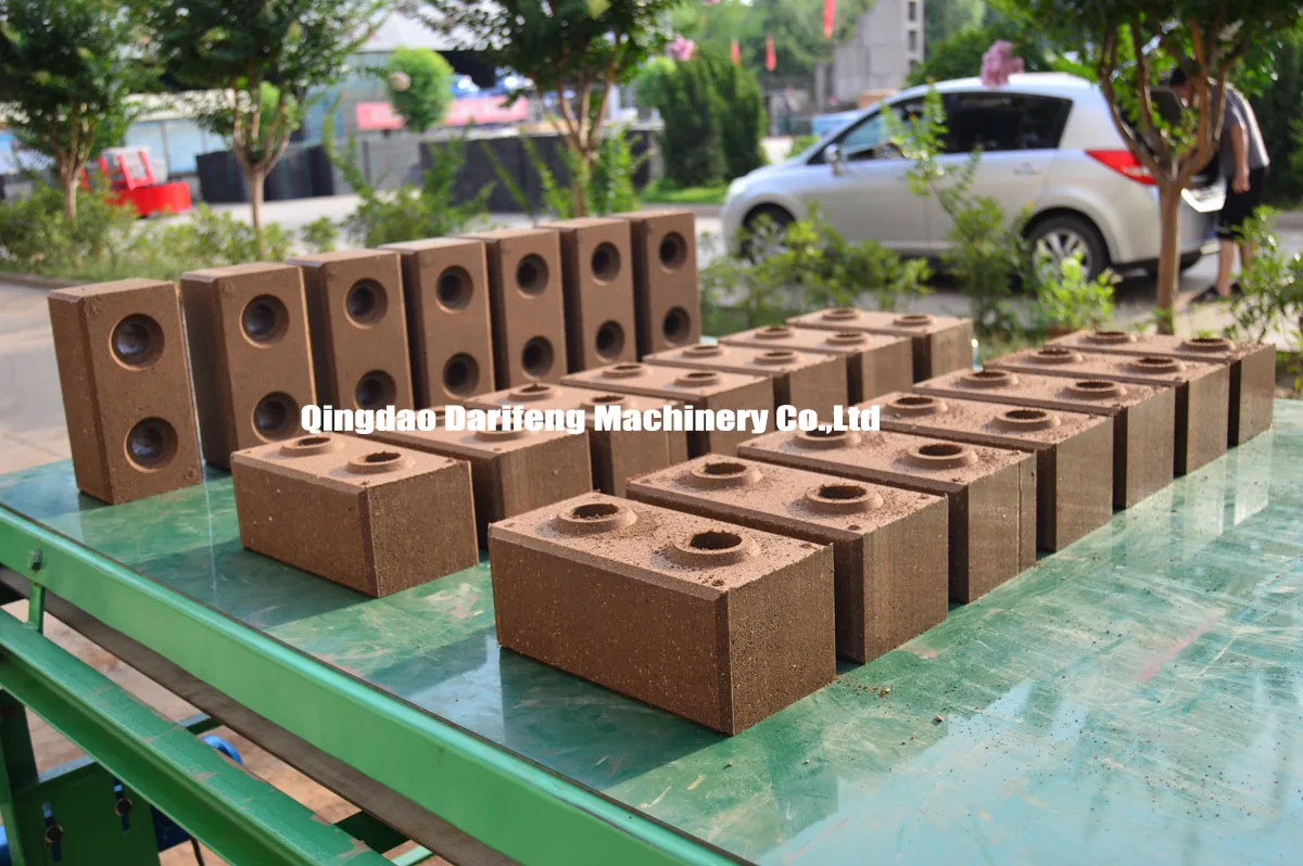 Df Automatic Clay Soil Interlocking Brick Making Machine Press