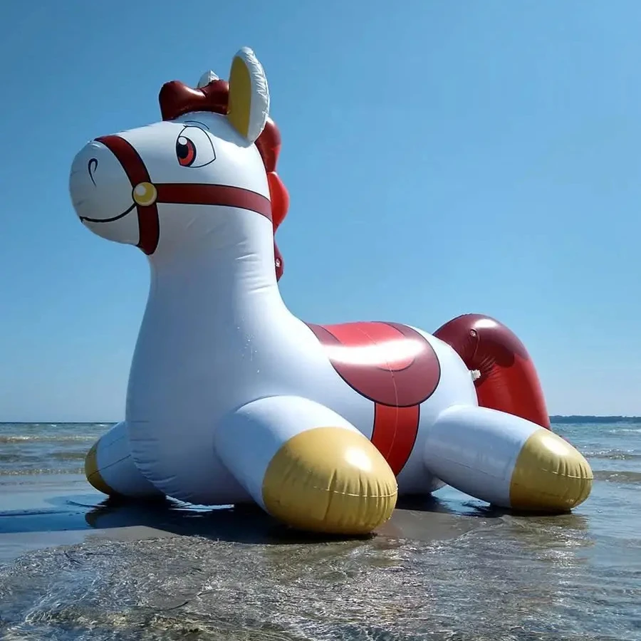 Bouncy Donkey Toy Inflatable Animals Blow Up Animals Blow Up Horse