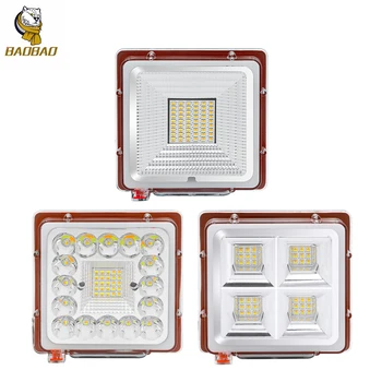 BAOBAO BB1627 Dual Outdoor Auxiliary Lighting Flood Beam 4 Inch 42W Square LED Work Light Trucks Off Road Vehicle Driving Light