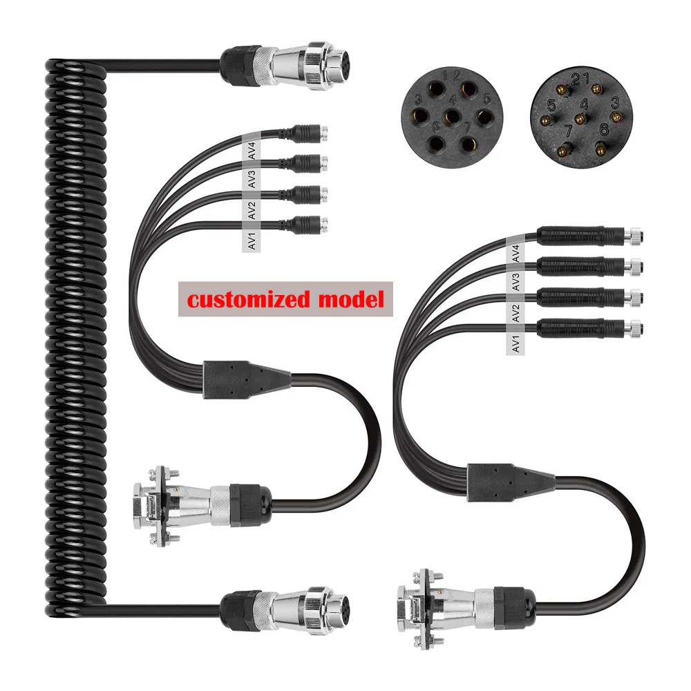 トラクター スージー コネクター 5ピン 7ピン 4極 航空機用