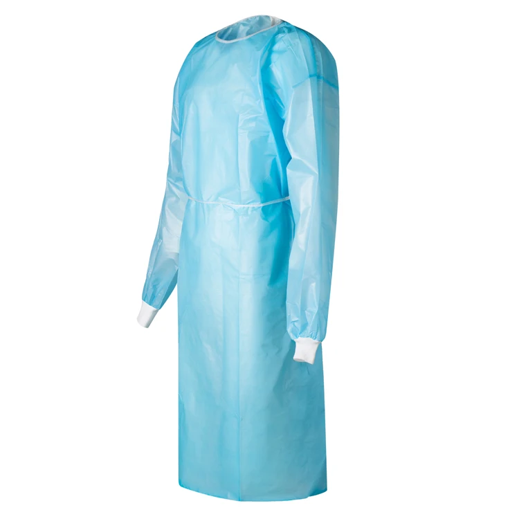 pp+pe disposable operation suit medical isolation gown