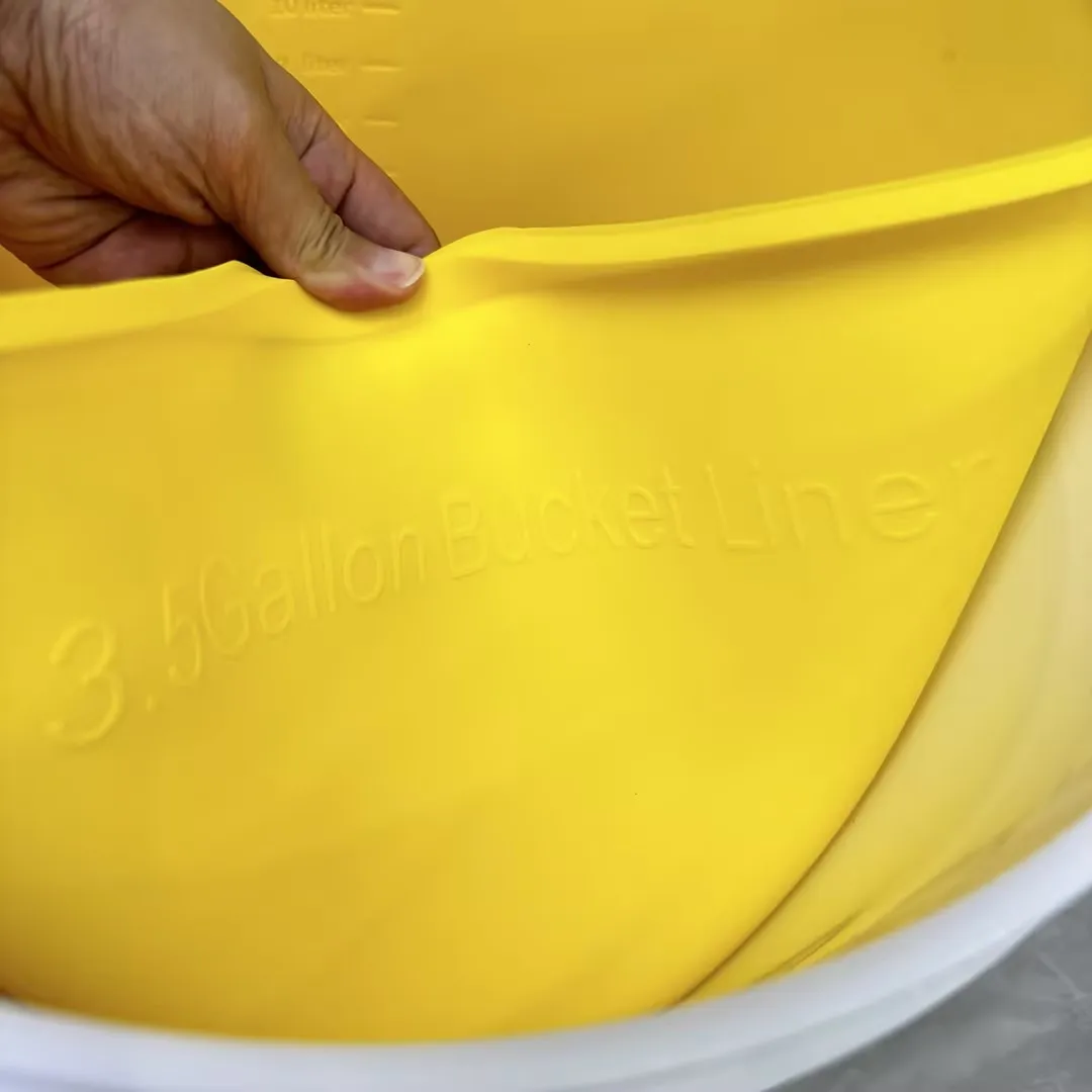 Bucket Liner Custom 3.5 Gallon Reusable Rubber Bucket Liner Bucket
