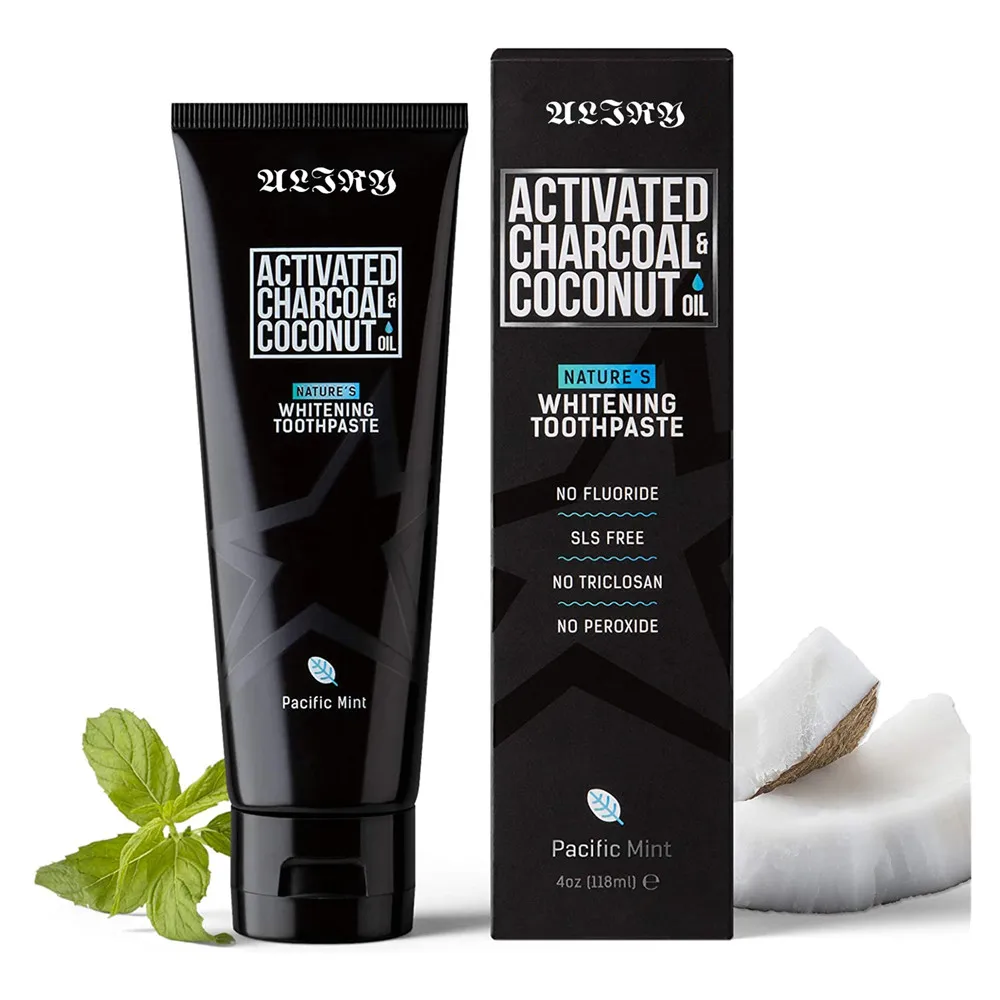 natural bamboo activated charcoal toothpaste