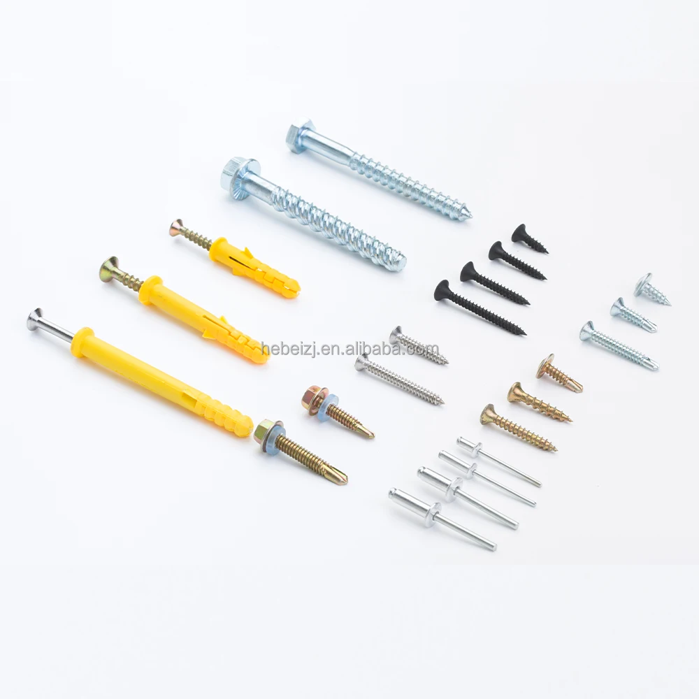 Mdf Steel Flat Head Screw Size Drywall Screw For Gypsum Torx Self