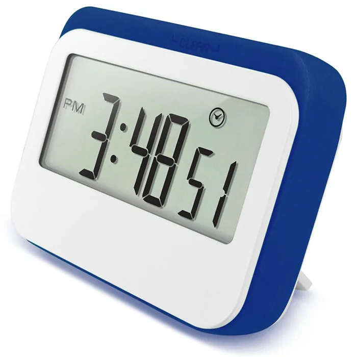 Timer Da Cucina Digitale Con Magnete - Cronometro Da 1 Sec A 99 Min - Display LCD, Acciaio Inox - Per Uova, Pasta, Forno