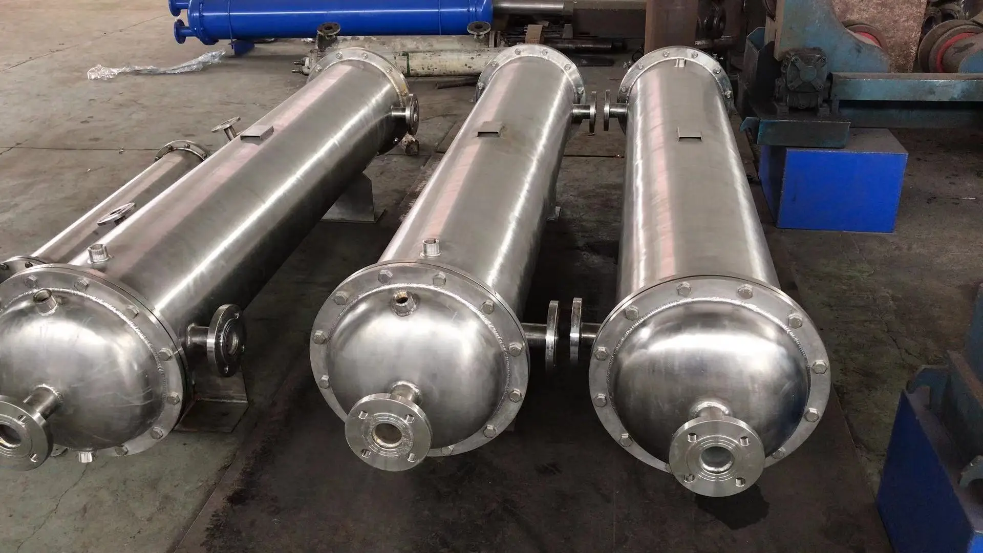 Factory Direct Evaporator Tube Water Cooling Heat Exchanger Shell And