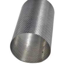 Stainless Steel Round Mesh Perforated Filter Tube