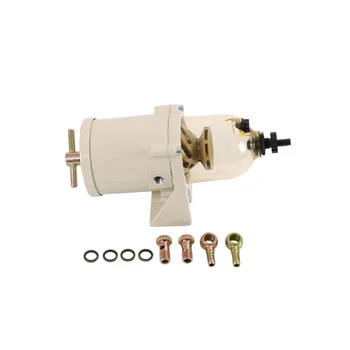 Diesel Fuel Filter Water Separator 500FG 500FH Diesel Marine Truck Gasoline Racor Filter Ol Water for Diesel Engines Marine Boat Quickboat Tractors Electric Generators