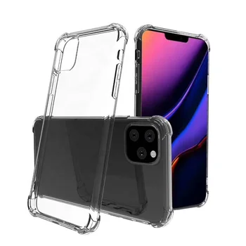 Amazon Hot Transparent Clear Shockproof TPU Phone Case Back Cover For New iPhone 11 12 13 Pro Max Mobile phone covers