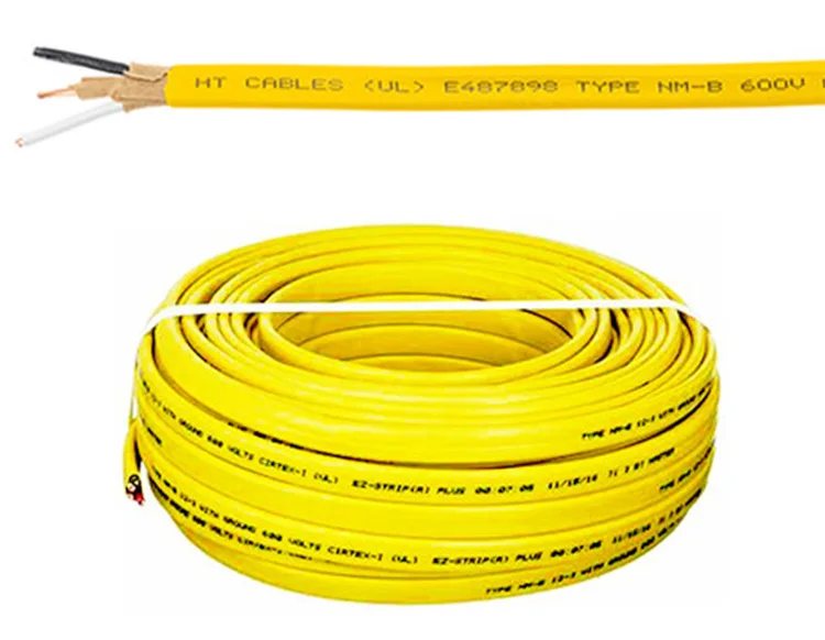 Low Voltage Pvc Copper Building Wire Indoor Cable 600 Volts Copper ul ...