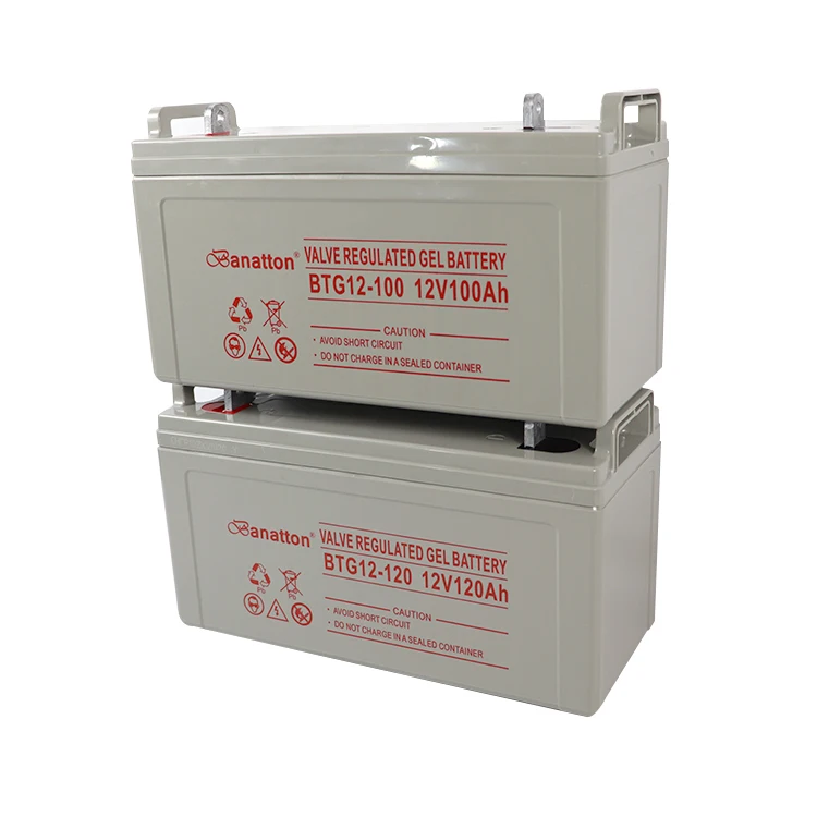 Высокоемкая гелевая солнечная батарея 12 в 100 Ач герметичная батарея для электрических систем с медным покрытием и серебряным AGM технологией