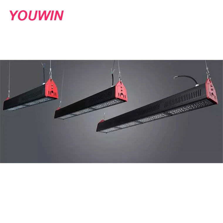 High Quality 200W LED Linear High Bay Light IP65 Aluminum Lamp IES Files Wholesale Customization Indoor Use SAA Certified Dialux