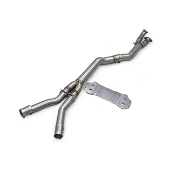  M3 M4 G80 G82ミッドパイプ　中間　ステンレス製 エキゾースト G80エキゾーストミッドパイプBMW M3 M4 G82 3.0T 2021-2023 SS304